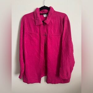 Vintage 90s Erin London Long Sleeved Button Down XXL